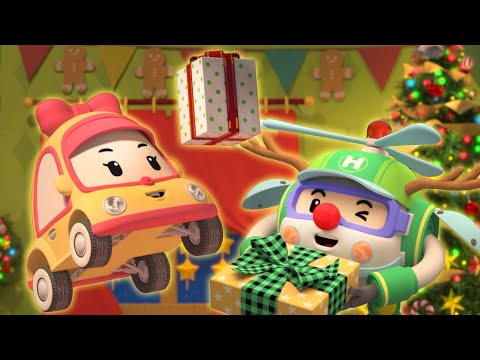 珀利的欢乐圣诞时光🎄│圣诞剧集│圣诞歌曲│儿童圣诞歌曲│变形警车珀利TV 中文