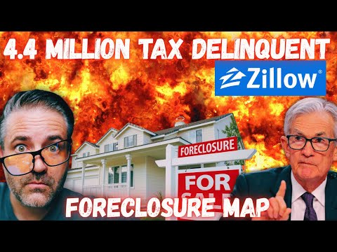 🚨ZILLOW: Home Prices FALL in 96% of Cities | FORECLOSURE MAP