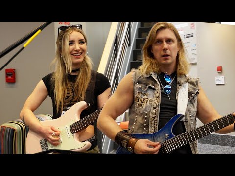 I Give Her a Guitar and This Guitarist Shocks The Crowd