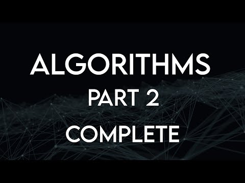 Algorithms part 2 (1/2)
