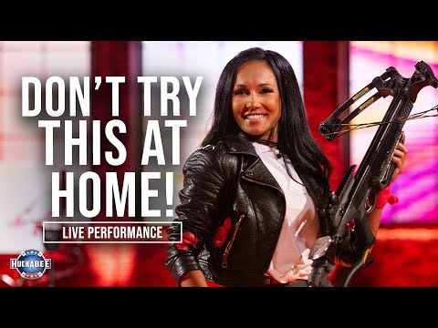 Anna Dangerous' JAW DROPPING Cross Bow Skill Will Leave You SPEECHLESS! | Huckabee's Jukebox