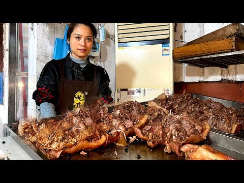 The beauty of Kaifeng makes pig head meat, and became an actor 10 years ago.