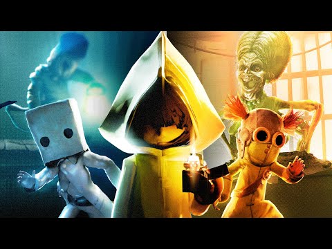 I Played EVERY Little Nightmares Game for the First Time (In One Sitting #8)