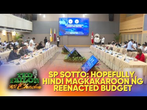 SP Sotto, umaasang hindi magiging reenacted ang 2026 national budget | Ted Failon & DJ Chacha
