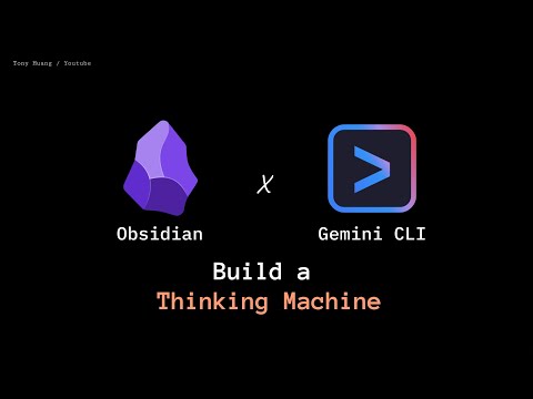 Build a Thinking Machine to Think like a Genius (Obsidian + Gemini CLI)