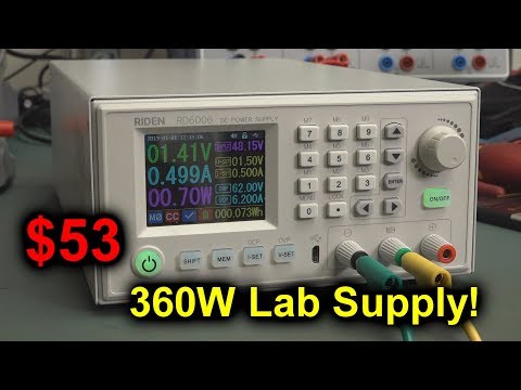 EEVblog #1265 - $53 360W Lab Bench PSU!