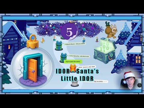 TryHackMe Advent of Cyber 2025 Day 5 IDOR   Santa's Little IDOR