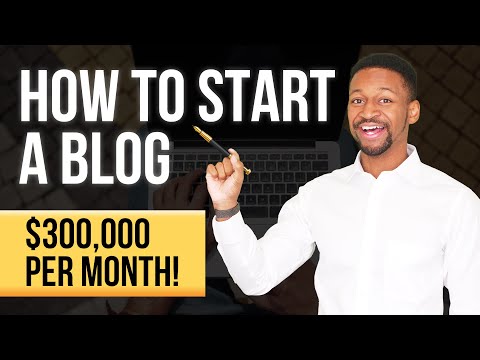 How to Start a Blog & Make Money Blogging in 2025 [Step-by-Step] | $300,000/Mo