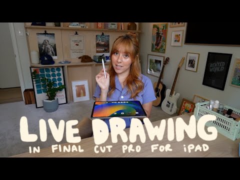 How to add handwritten text/drawings to your videos with Final Cut Pro for iPad using Live Drawing