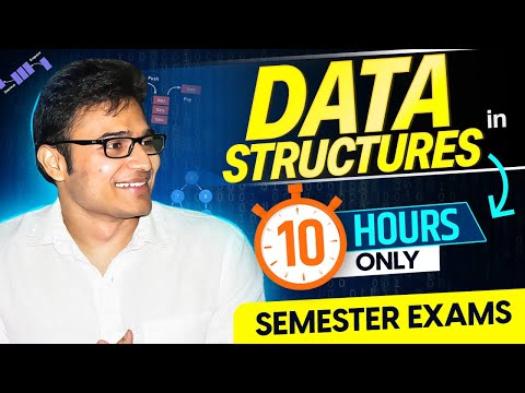 Data Structures in One Shot | Semester Exams Preparation | GATE Preparation | Ravindrababu Ravula