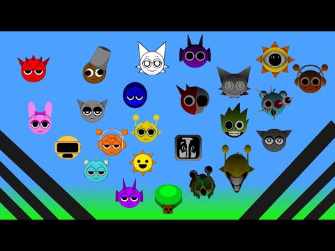 Sprunki Marble Race - Who will win?