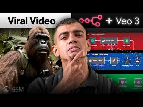This is How I Automated Viral AI Videos for FREE (n8n + Veo 3)