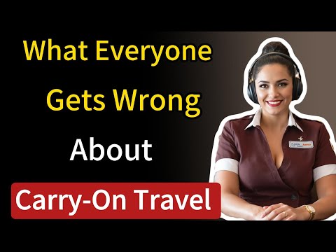 What Everyone Gets Wrong About Carry-On Travel (Airlines WON’T Warn You!)