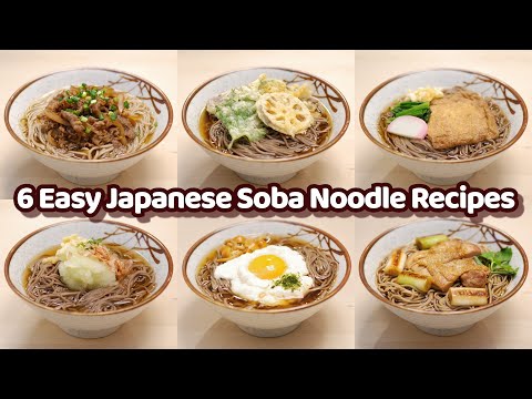6 Easy Ways to Make Japanese Soba Noodles - Revealing Secret Recipes!!