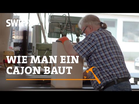 How to build a Cajon | SWR Handwerkskunst