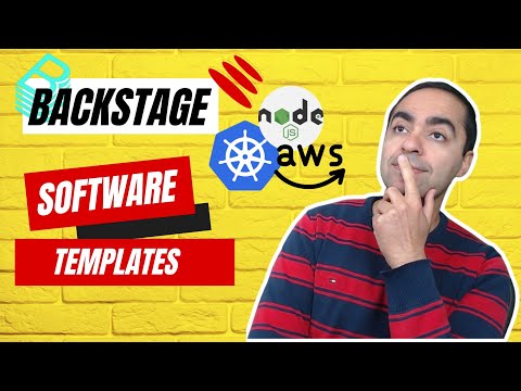 Backstage Templates with Terraform to create an EKS cluster and deploy a Node.js app