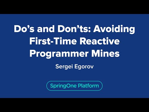 Do’s and Don’ts: Avoiding First-Time Reactive Programmer Mines