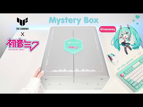 Unboxing the Ultra Rare ASUS x Miku Box 💖🌸 | Cosplay, Gaming & Cutest Goodies Ever!