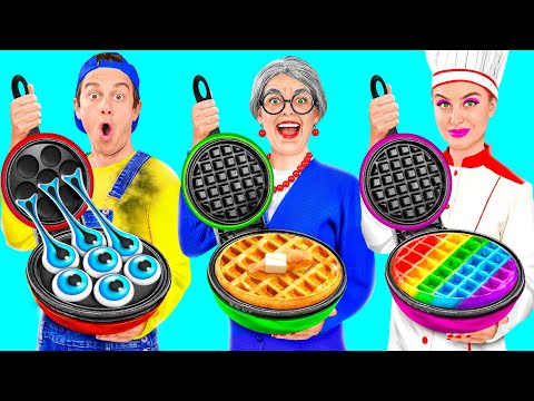 Кулинарный Челлендж: Я против Бабушки | Съедобная Битва от Fun Fun Challenge