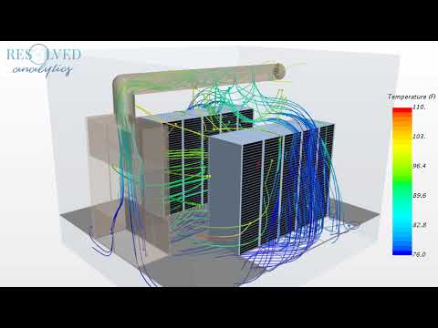 CFD Simulation of Air Flow in Data Center Server Room