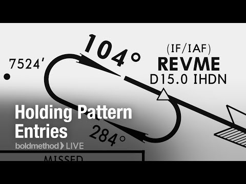 Holding Pattern Entries: Boldmethod Live