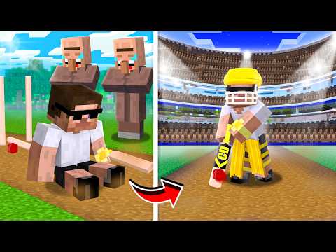 I Become World's Best Cricketer in Minecraft..