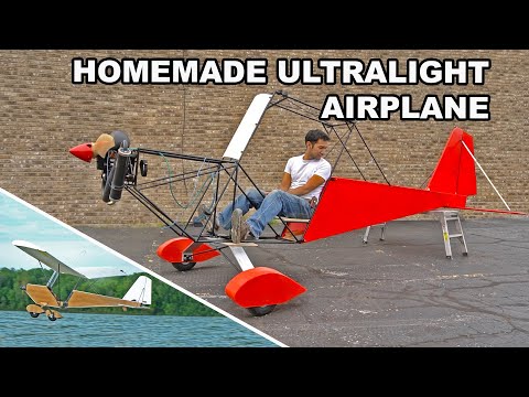 Homemade Ultralight Airplane MK4 - pt1