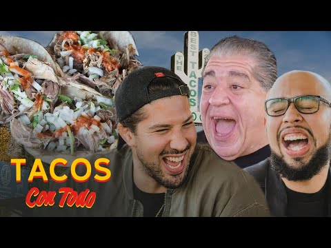 Joey Diaz Talks Getting Heckled While Eating Tacos with Brendan Schaub | Tacos Con Todo