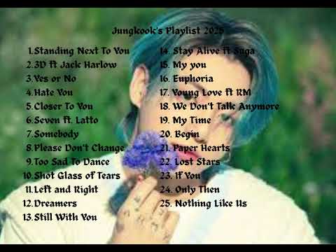 Jungkook's Playlist 2025
