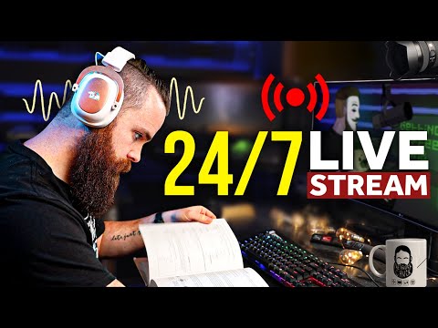 i created a 24/7 livestream (to help you study)