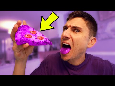 I Ate ONLY PURPLE FOOD For 24 Hours!