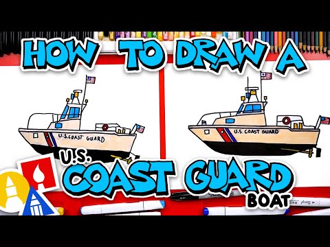 How To Draw U.S. Coast Guard Boat