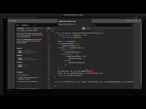 #LeetCode 301 | Remove Invalid Parentheses #Java