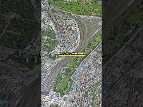 Neuer Stadtteil durch Stuttgart 21