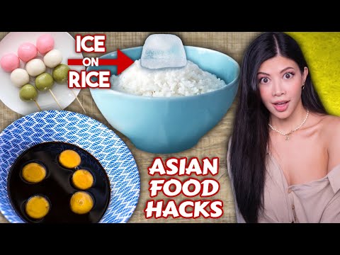 I tried WEIRD Asian Food Hack TikToks 🍙