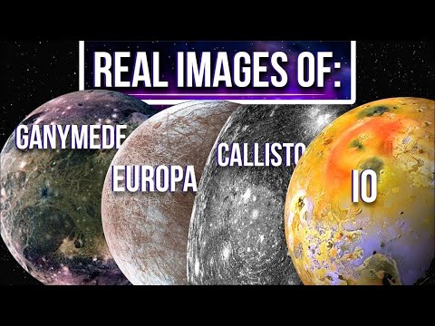 Real Images Of What Nasa Discovered On Jupiter`s Moons (  Ganymede, Europa, Callisto, Io)