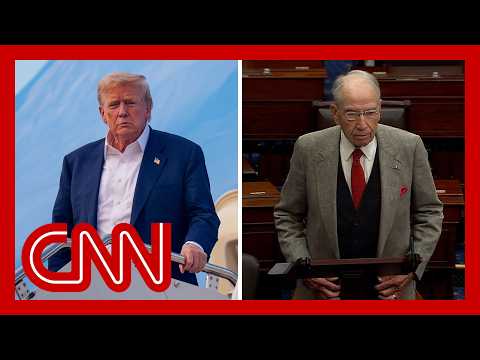 Trump attacks GOP Sen. Grassley on Truth Social