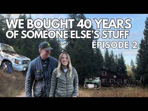 We bought a 1980's house with EVERYTHING | Clean-Up Day + Will It Start? | Episode 2