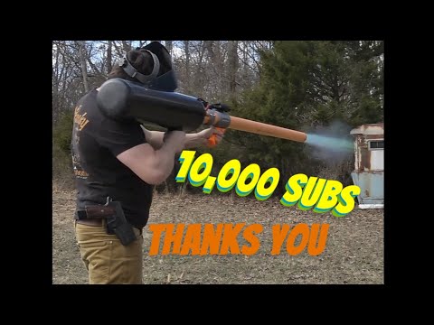 Here's half an hour of pure potato cannon