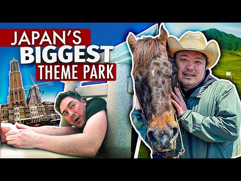 I Stayed OVERNIGHT at Japan's BIGGEST Theme Park
