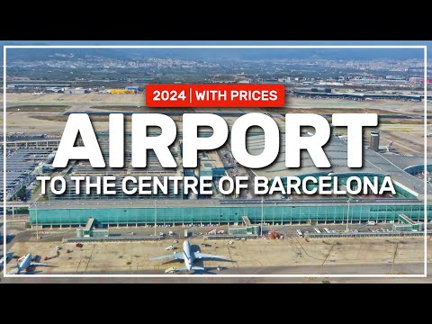 ➤ how to travel from the airport ✈️ to the centre of BARCELONA | 2024 with prices #155