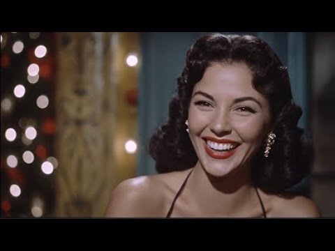 Faces of Christmas Joy – A 1950s Holiday Film Moment.