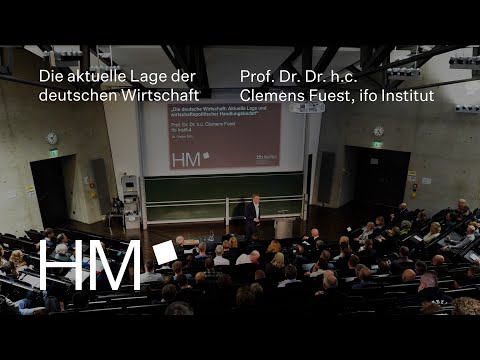 The current situation of the German economy | Prof. Dr. Dr. h.c. Clemens Fuest