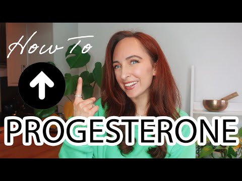 How To INCREASE LOW PROGESTERONE NATURALLY  ⬆️ // Naturopathic Nutritionist's Tips