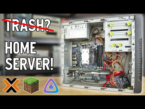 This PC Was In The TRASH - Now It's A SERVER