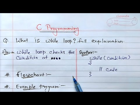 While Loop in C Programming | Learn Coding