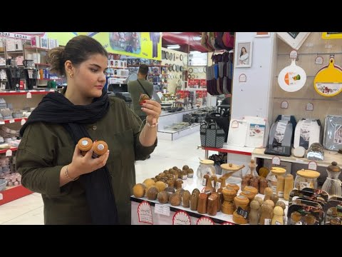 ولاگ خرید جهیزیه😌باورم نمیشه دارم خونمو میچینم🥹😍پارت دوم