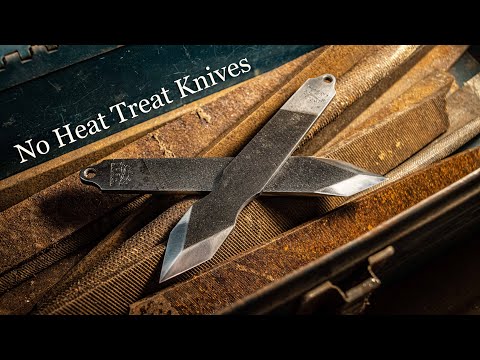 Making Simple Marking Knives from Old Metal Files