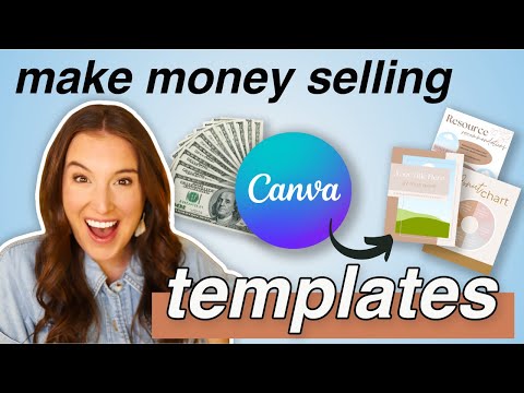 How to make money online selling Canva templates in 2025 💰 (Research + Create + Sell)