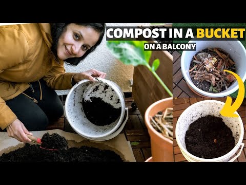 How to Compost on a Balcony | Kitchen and Garden Waste Compost